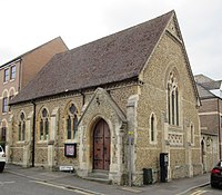Former Unitarian Chapel, Ward Street, Guildford (June 2015) (1).JPG