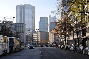 Франкфурт-на-Майне - Berliner Straße в Richtung Westen