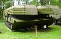 GSP-55 pontoon carrier, museum in Drzonów, Poland