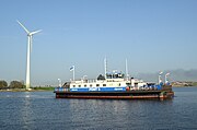 GVB Pont 9 op het Noordzeekanaal bij Buitenhuizen; 2017.