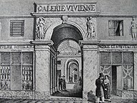 Galerie Vivienne during the Restoration