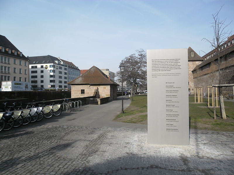File:Gedenktafel für die Opfer der NSU-Gewalttaten Nürnberg.JPG