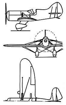 Gee Bee Sportster 3-view drawing from L'Aerophile Salon 1932 Gee Bee Sportster 3-view L'Aerophile Salon 1932.jpg