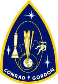 Gemini 11 Missionsabzeichen.