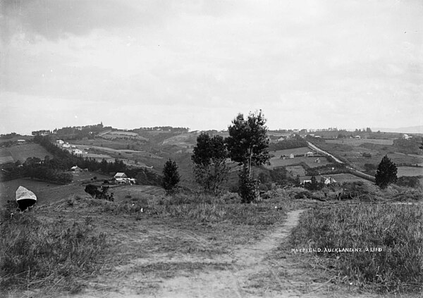 View of rural Glenfield circa 1915