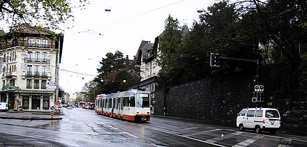 Tram in Geneva