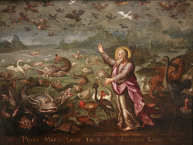 File:God creating the birds and the fishes mg 0018.jpg - Wikimedia Commons