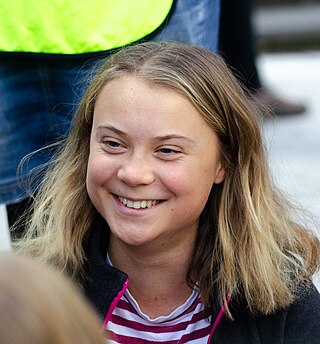 <span class="mw-page-title-main">Greta Thunberg</span> Swedish environmental activist (born 2003)