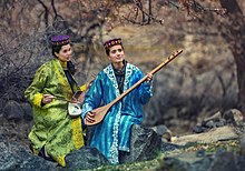 Wakhi musicians in Gulmit.