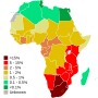 Miniatyrbild för Hiv och aids i Sydafrika