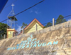 Gereja HKBP Hutaraja Ugan di Desa Parbubu Dolok.