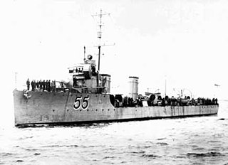 HMAS <i>Parramatta</i> (D55) River-class torpedo-boat destroyer of the Royal Australian Navy