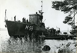 HMS Ornö år 1953..