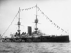 Suuntaa-antava kuva artikkelista HMS Victorious (1895)