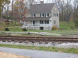 The Hager House and Museum in Hagerstown City Park was once home to the city's founder, Jonathan Hager.