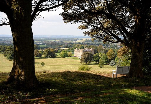 Hagley Hall from Milton's Seat