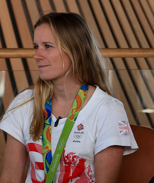 File:Hannah Mills and Becky James with 2016 Olympic Medals (cropped).jpg