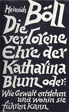 Heinrich Boell, Die verlorene Ehre der Katharina Blum 1974.jpg