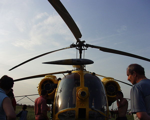 Airfoil of a Kamov Ka-26 helicopter's lower rotor blade