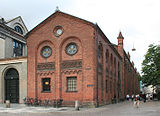 Københavns Universitets Bibliotek tegnet af Johan Daniel Herholdt (1857–61).