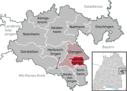 Hermaringen - Localizazion