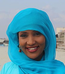 Hodan Nalayeh en Somalia en 2015