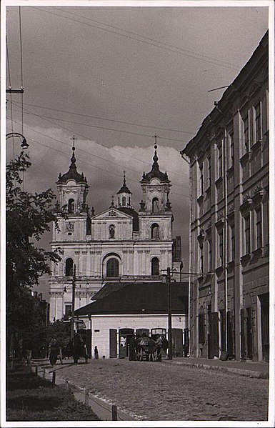 File:Horadnia, Zamkavaja-Stary Rynak. Горадня, Замкавая-Стары Рынак (1939).jpg