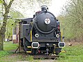 Denkmallokomotive vor dem Bergbaumuseum Ostrava