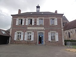 Houdancourt (Oise) Mairie-école.JPG