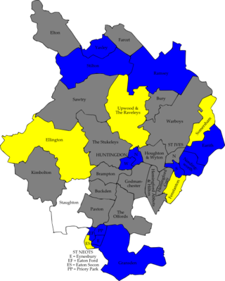 <span class="mw-page-title-main">2003 Huntingdonshire District Council election</span> 2003 UK local government election