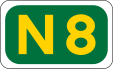 N8 road shield}}