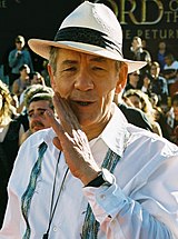 McKellen at the world premiere of The Lord of the Rings: The Return of the King in Wellington, 1 December 2003 Ian McKellen.jpg