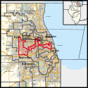Illinois's 3rd congressional district (since 2023).svg