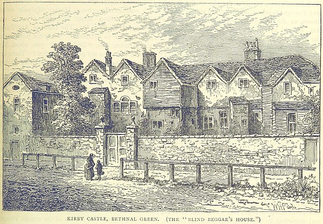 Bethnal House Lunatic Asylum. A notorious 'private madhouse' from 1727, variously known as Wright's House, The Blind Beggar's House, and Kirby's Castl