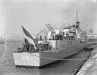 HNLMS <i>Gelderland</i> (D811) Ship