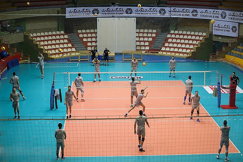 File:Iran men's national volleyball team in training, 30 December 2019 14.jpg