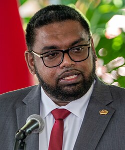 Mohamed Irfaan Ali vuonna 2020.