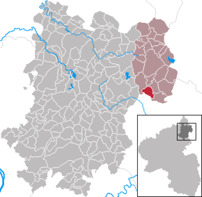 Poziția Irmtraut pe harta districtului Westerwaldkreis
