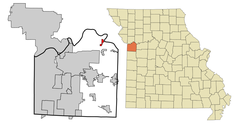 File:Jackson County Missouri Incorporated and Unincorporated areas Sibley Highlighted.svg