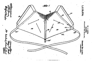 APRIL 12, 1910: Mary Phelps Jacob, nineteen, may have created the