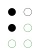 ⠃ (motif braille points-12)