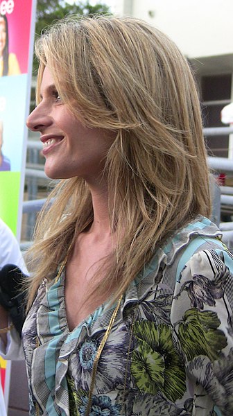 Jessalyn Gilsig at premiere party of TV series, Glee, Santa Monica, California on May 11, 2009