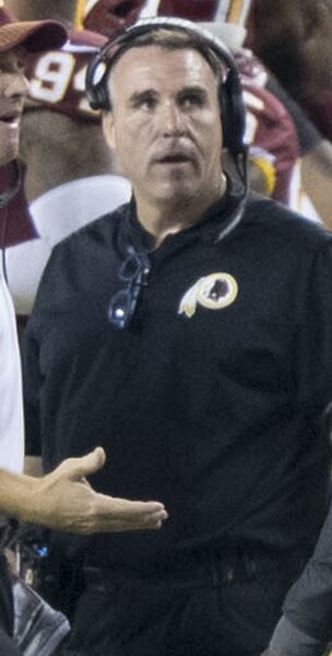 Tomsula with the Washington Redskins in 2017