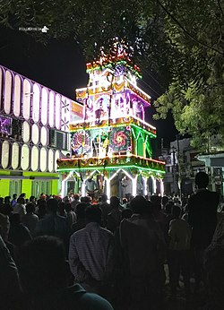 Kereta dari Tuhan Joginath di Jogipet