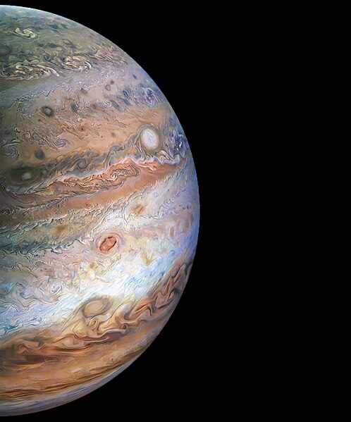 File:Jupiter- NASA JUNO Processed Image.jpg