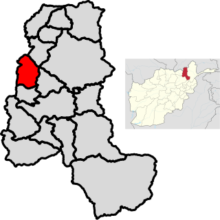 <span class="mw-page-title-main">Khwaja Ghar District</span> District in Takhār Province, Afghanistan