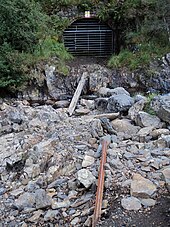 L'une des nombreuses anciennes mines du Klondike.