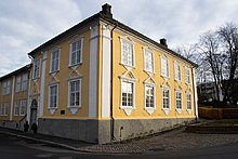 The Moss Ironworks main office, where the Convention of Moss was negotiated and signed. Konvensjonsgarden.jpg