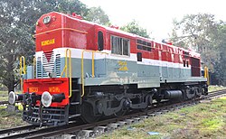 Kundan, the first WDM-2 locomotive assembled at DLW, Varanasi.jpg