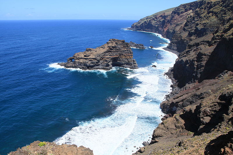 File:La Palma - Garafía + Roque de las Tabaidas (Mirador el Serradero) 03 ies.jpg